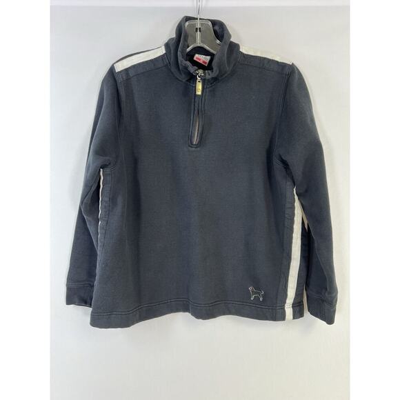 The Black Dog Sweatshirt Black 1/4 Zip Pullover Vintage Collection Womens Medium - Picture 7 of 11